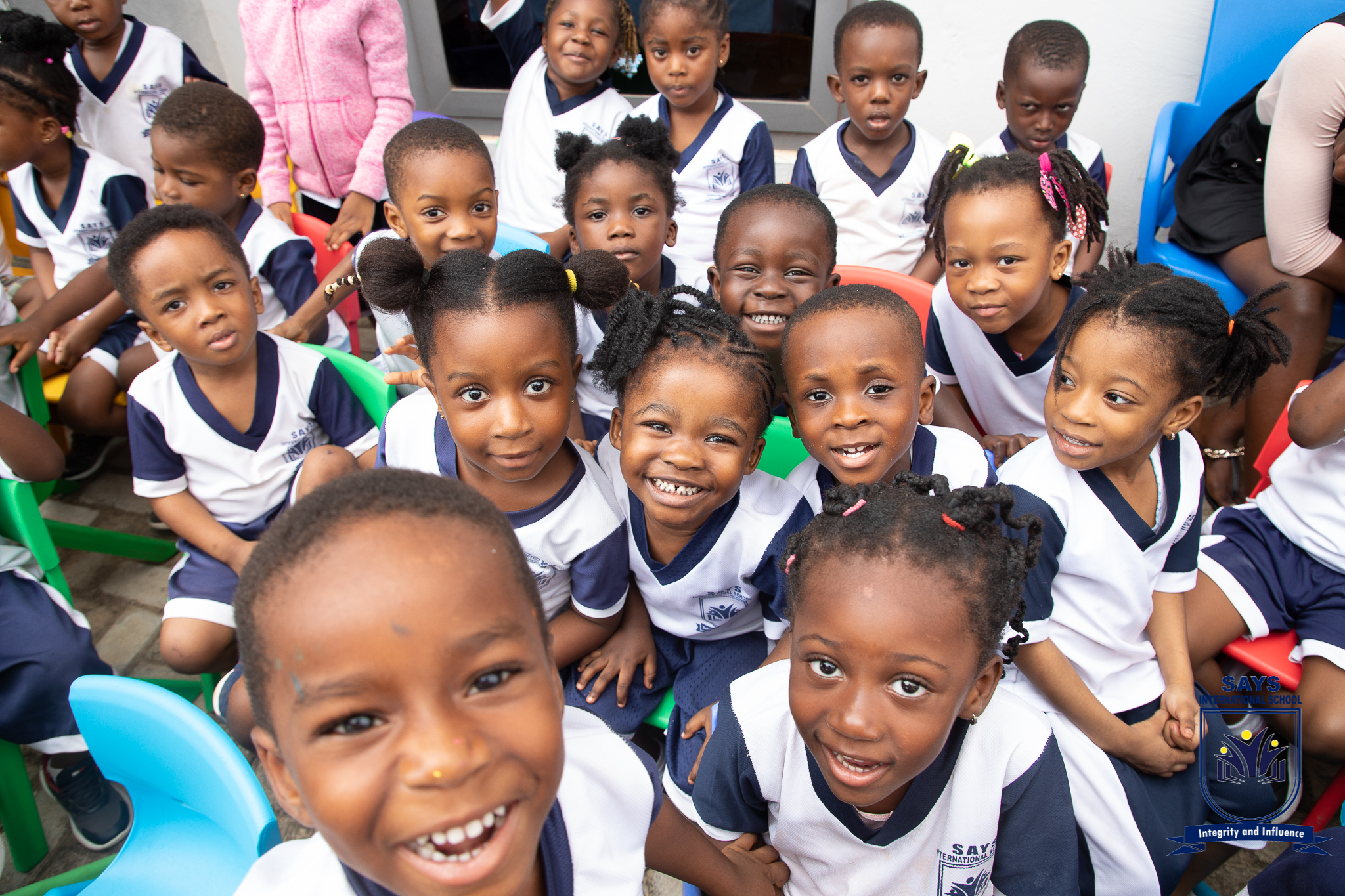 Pupils are school durbar
